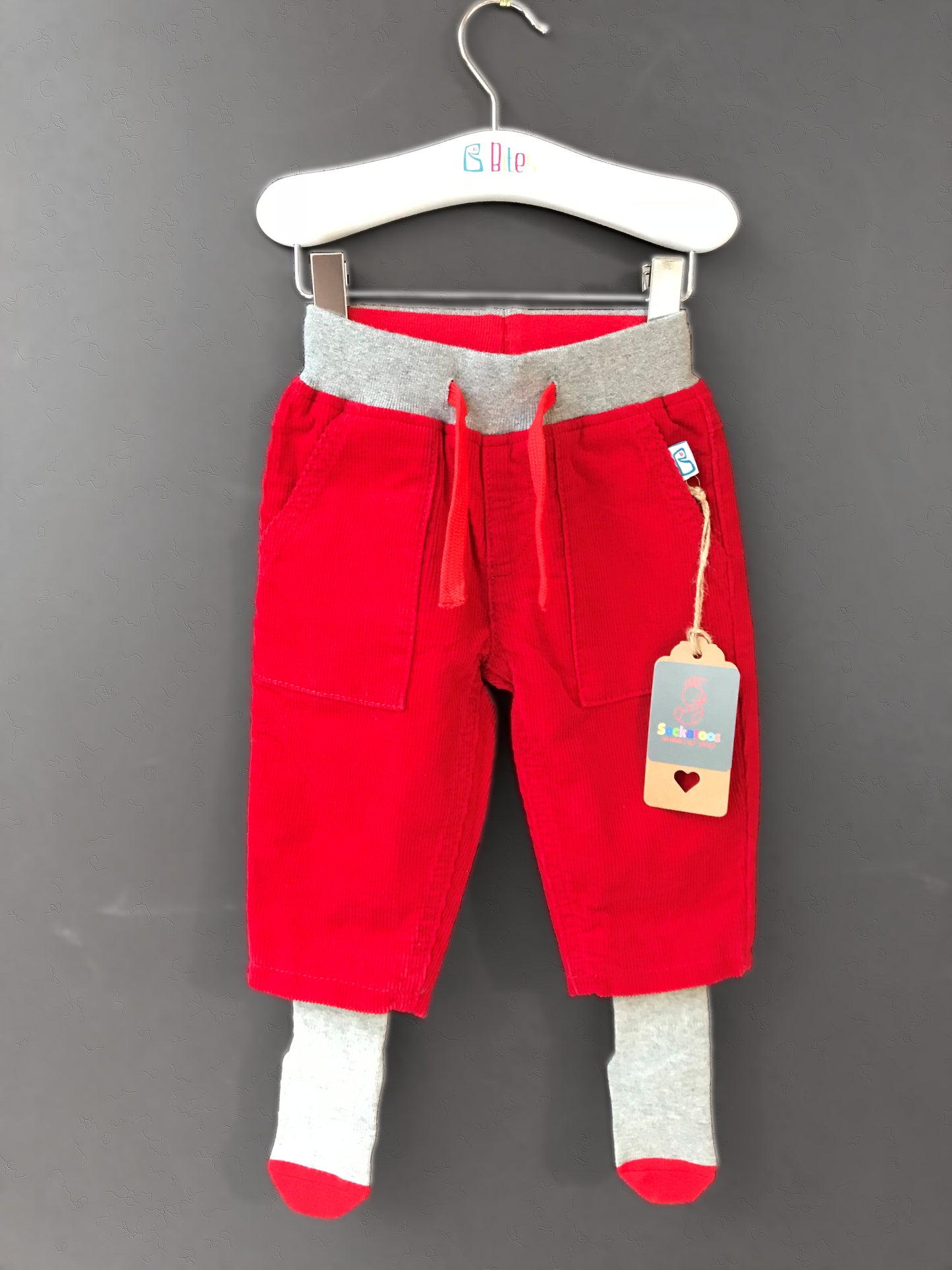 Sockatoos Original Cords - RED