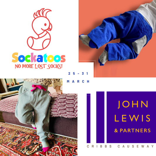 John Lewis says YES to Sockatoos in store pop up shop through the Great Brand Exchange!